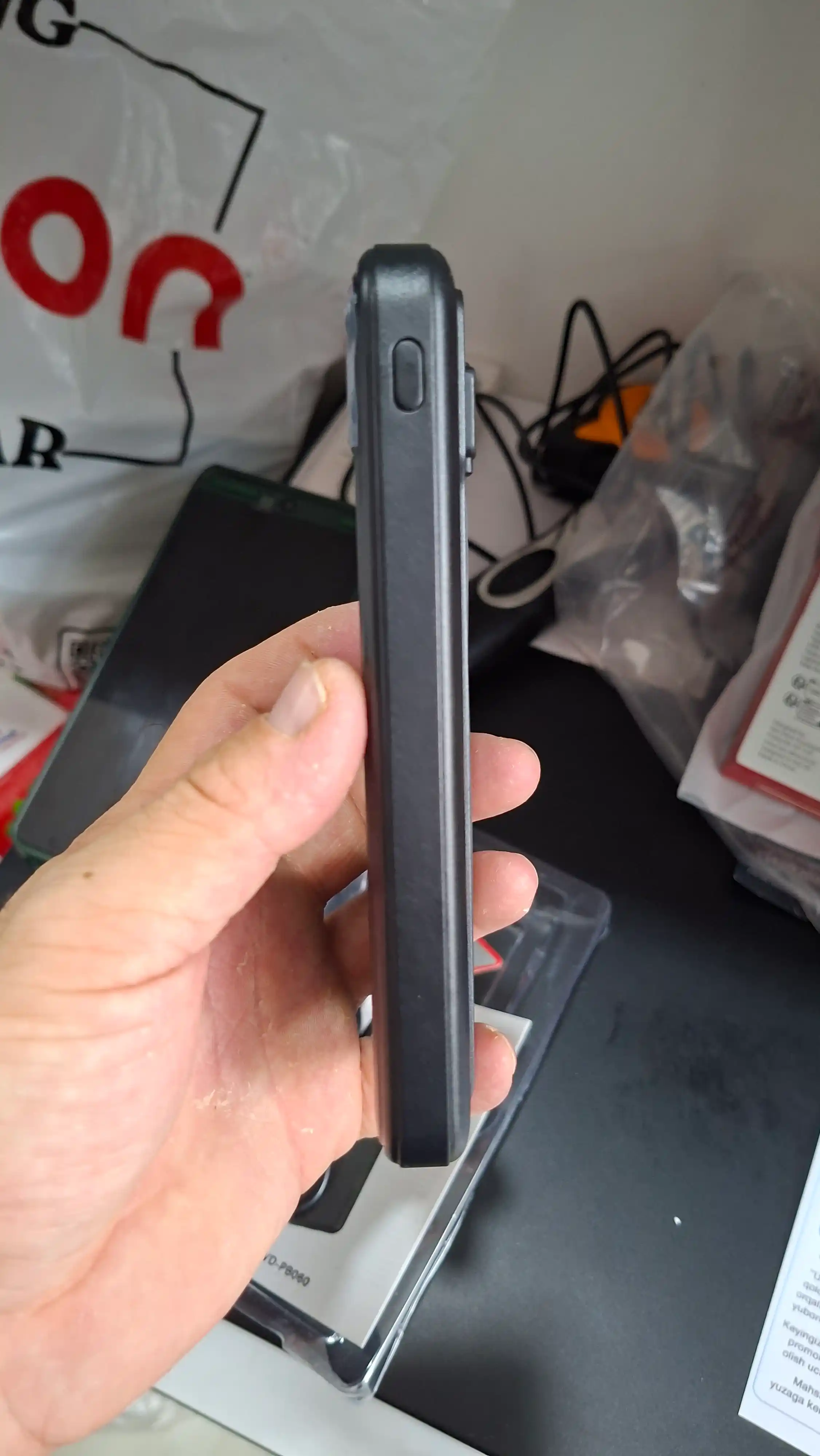 Power Bank 20000mA 22W tezkor quvvat bilan tashqi akkumulyatori +2 kabel bilan