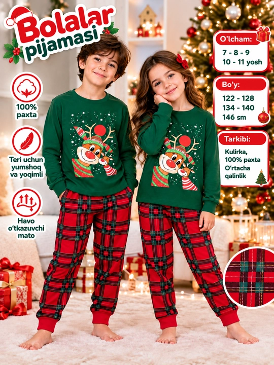 O'g'il bolalar pijamasi