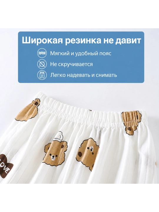 Детский комплект, пижама, хлопок, футболка, штаны, 0-6 лет, одежда для дома