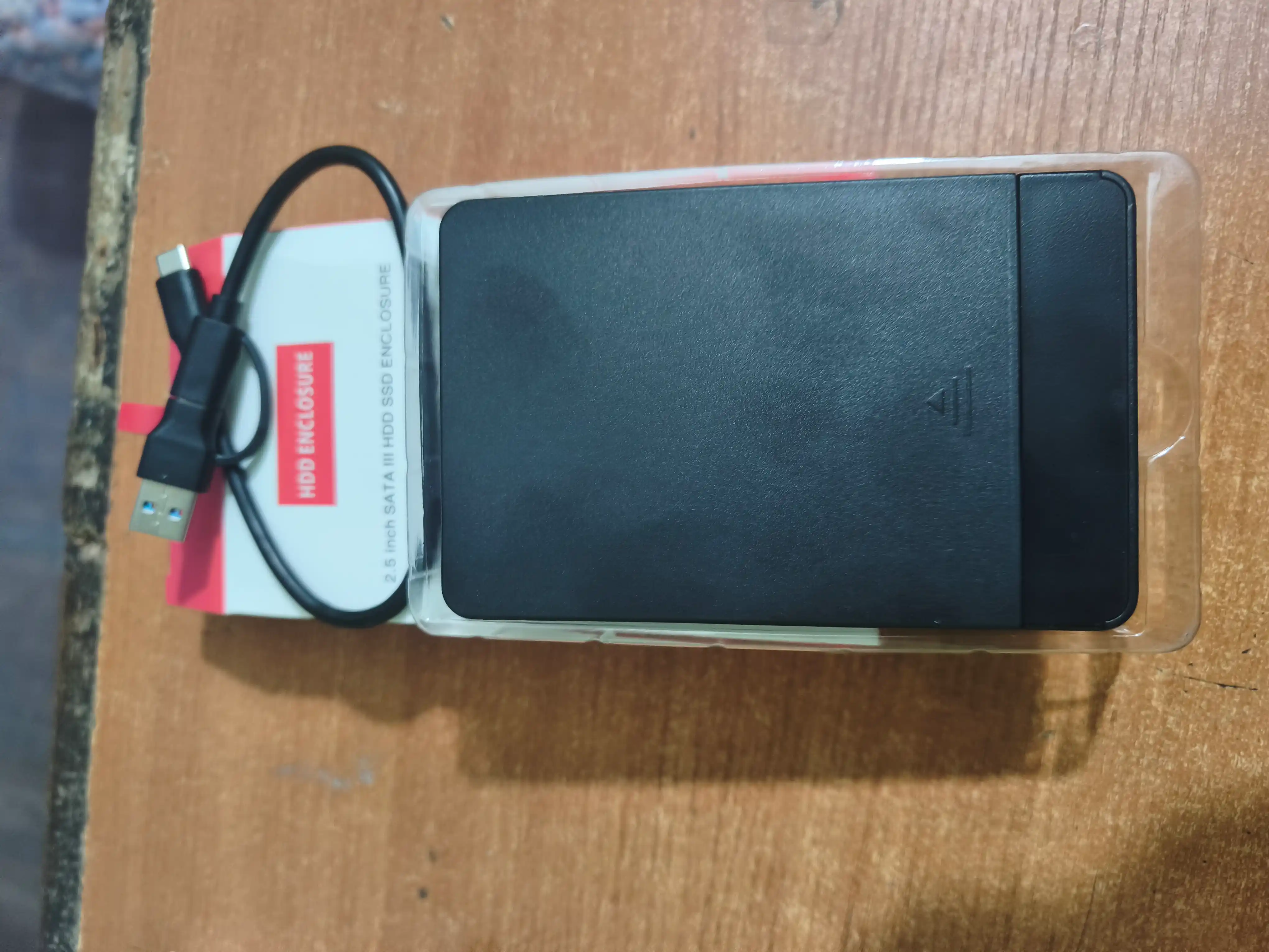 SATA HDD/SSD tashqi korpusi 2.5", 6 Gbit/s gacha bo'lgan USB 3.1 tashqi korpusi