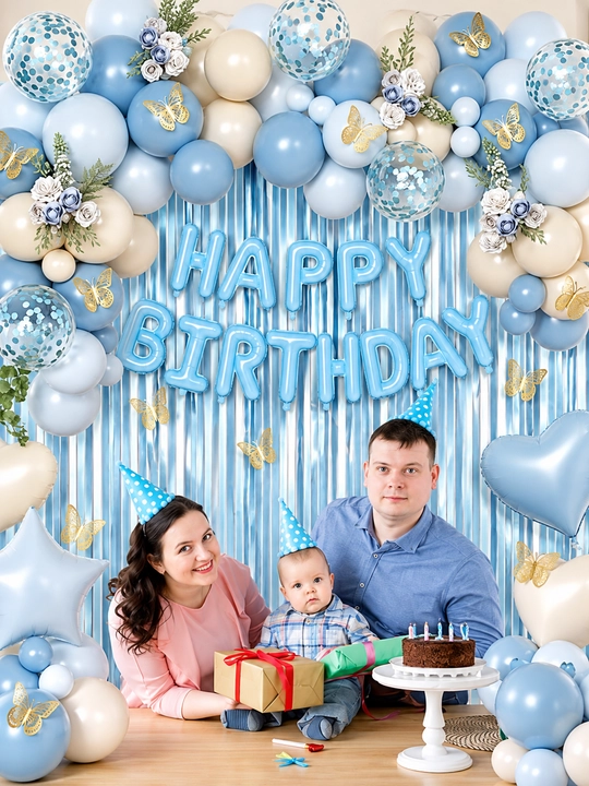 Набор воздушных шаров для Нового года, дня рождения и праздников, разных цветов