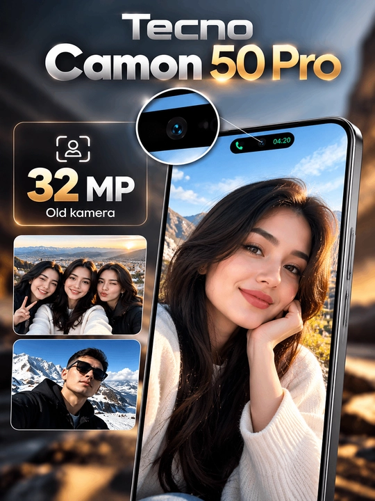 TECNO CAMON 50 Pro — Premium Smartfon