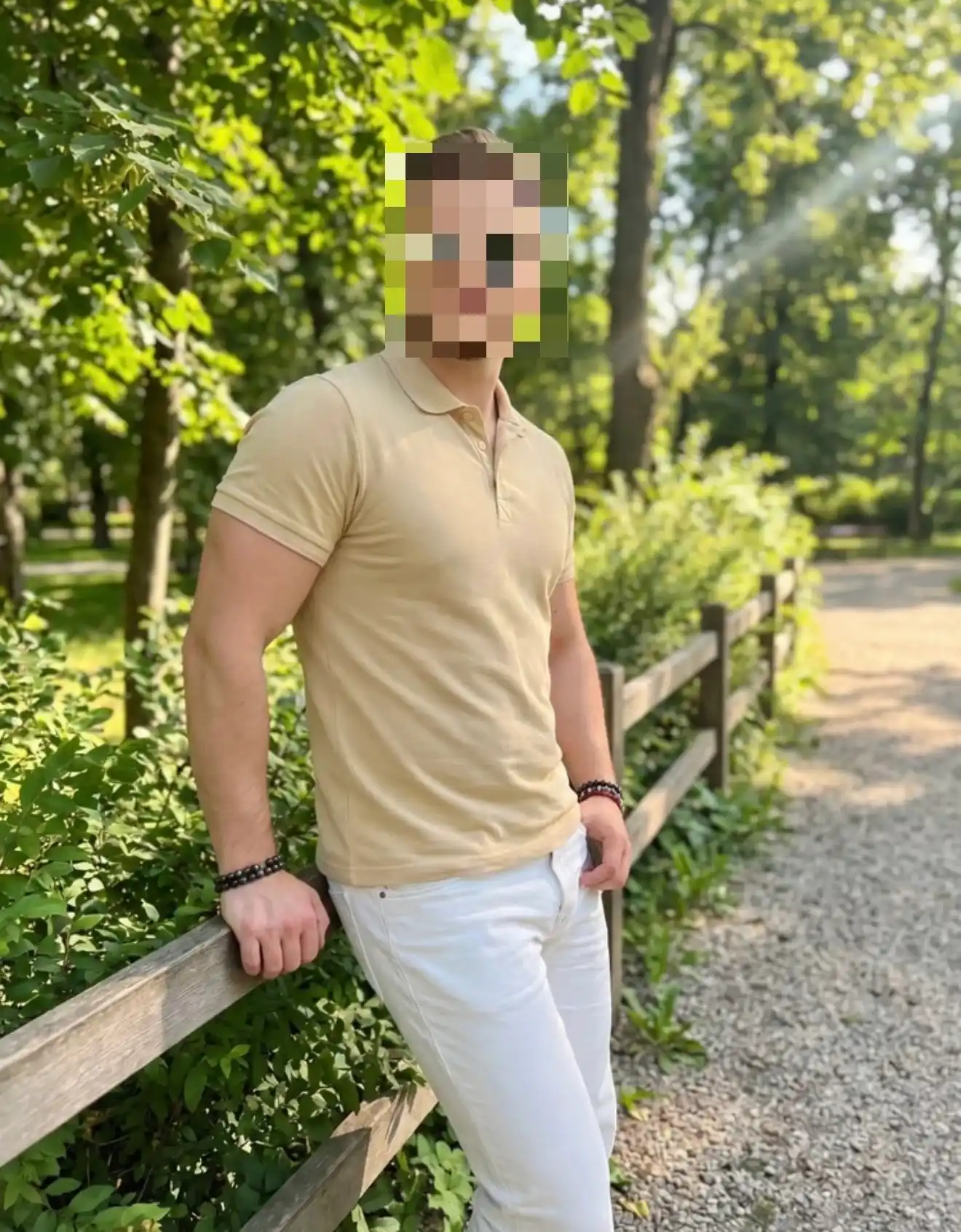 Erkaklar polo futbolkasi, qisqa yengli, ribana matoli, polyester, kundalik