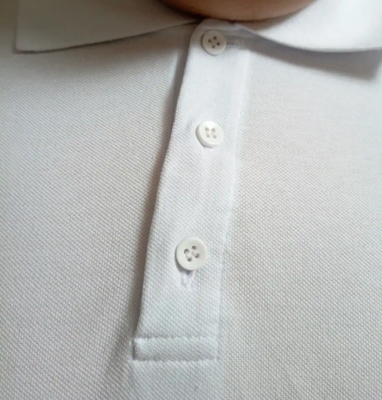 Erkaklar polo futbolkasi, qisqa yengli, ribana matoli, polyester, kundalik
