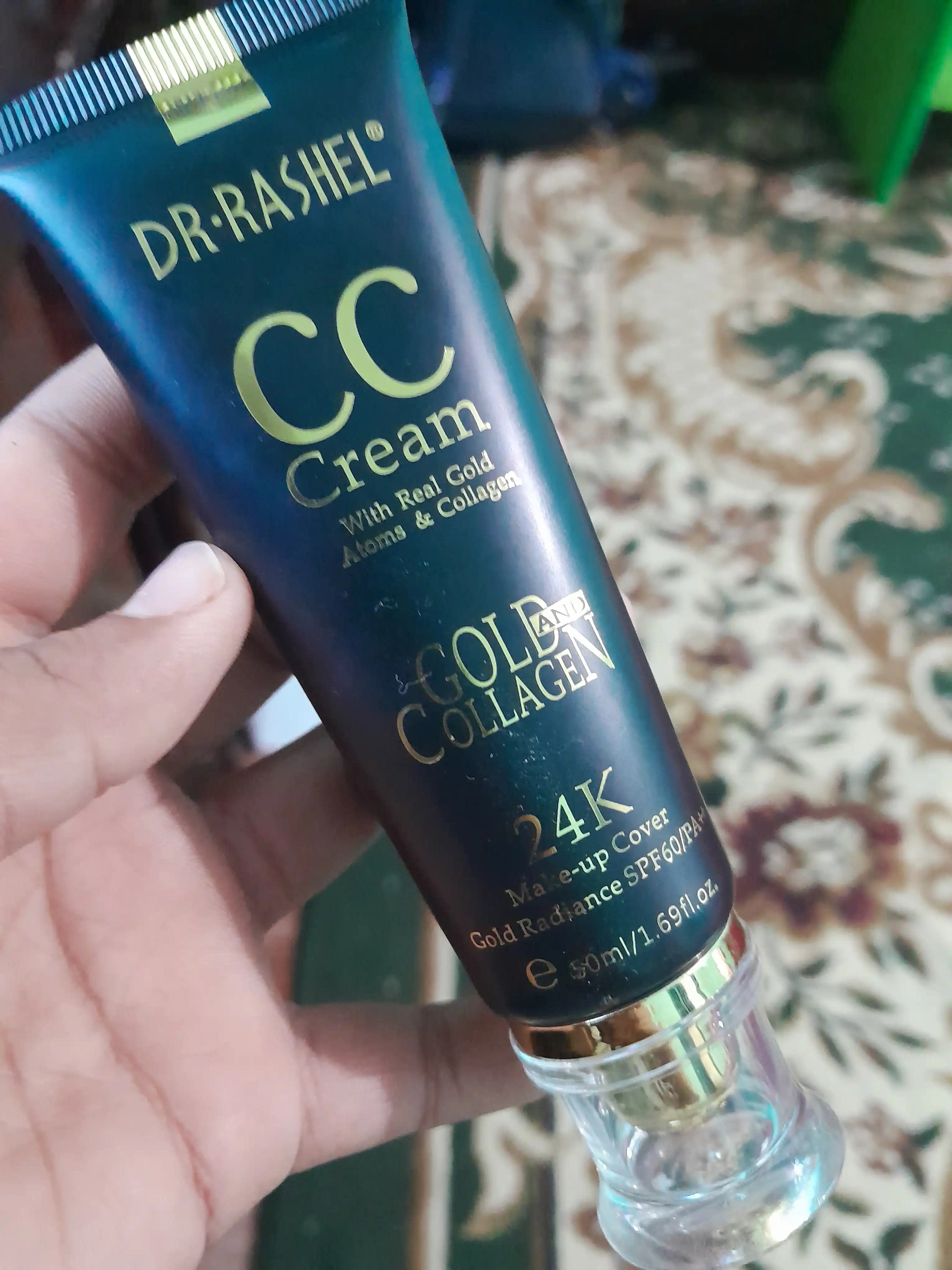 24K Gold kollagen CC Cream SPF60 tonal kremi, Dr Rashel, 50 ml