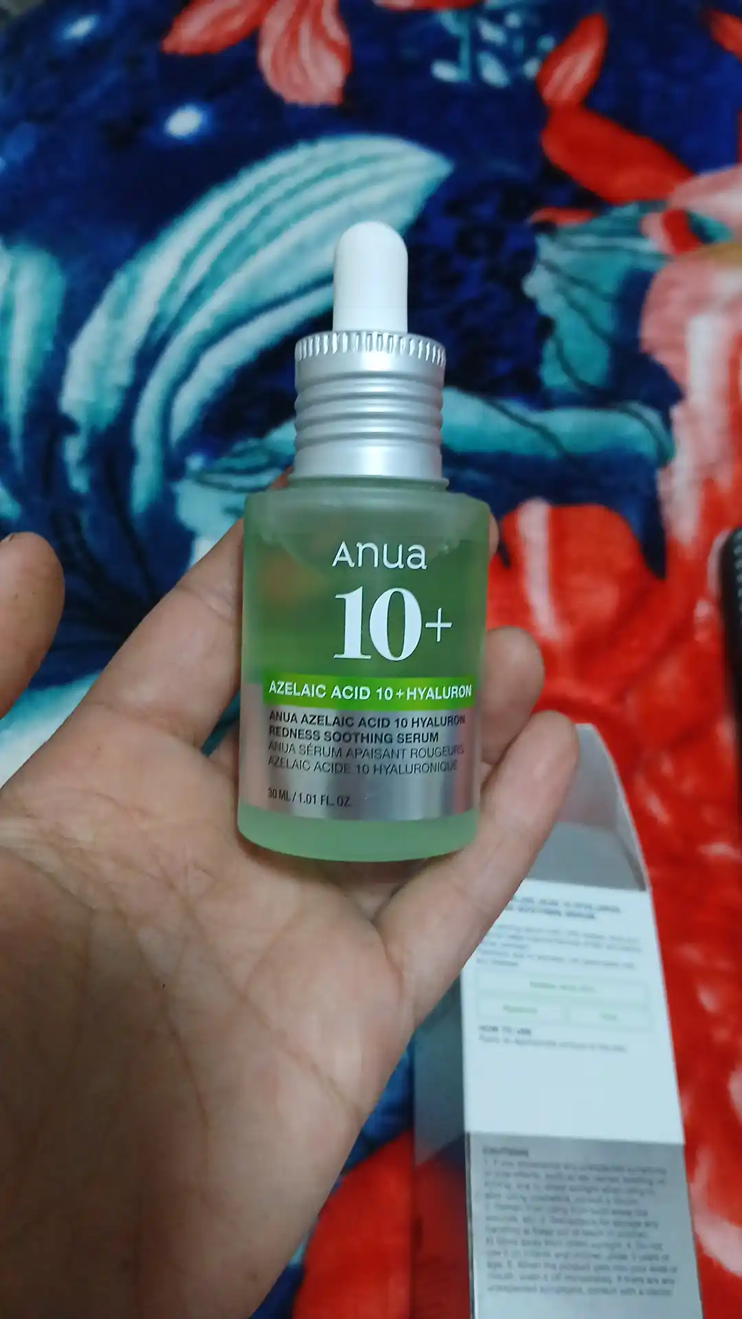 Сыворотка с азелаиновой кислотой Anua Azelaic Acid 10 Hyaluron Redness Soothing Serum 30мл