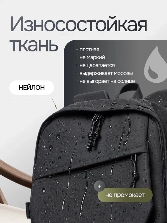 Мужской рюкзак, подходит для школы и повседневного использования