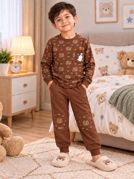 Детский костюм 4-10 лет, хлопковый спортивный костюм, мягкая одежда на каждый день - 