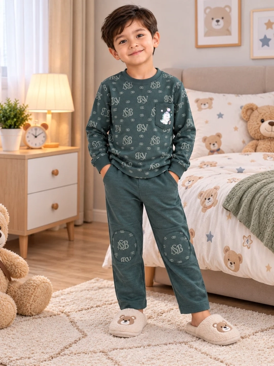 Детский костюм 4-10 лет, хлопковый спортивный костюм, мягкая одежда на каждый день - 