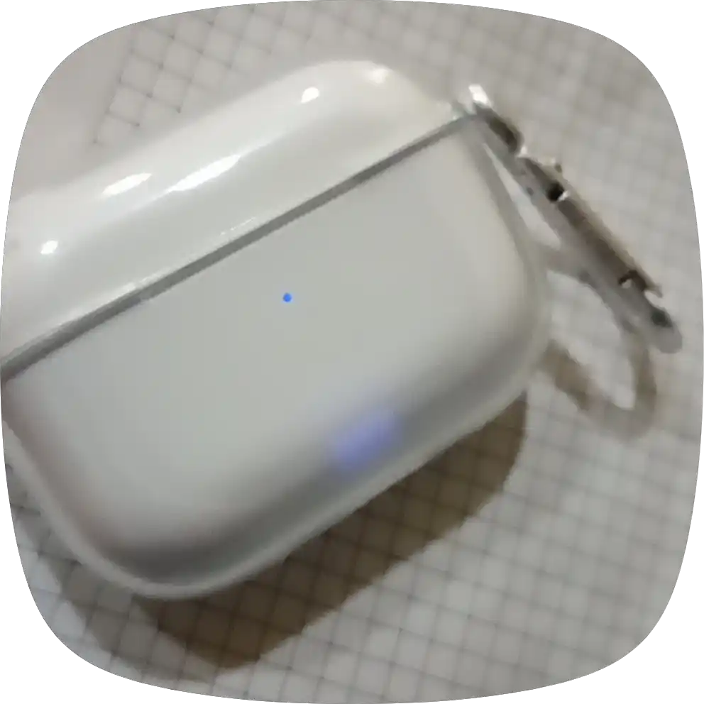 Karabinli AirPods pro 2 uchun shaffof, rangsiz, qulay va yumshoq silikon g‘ilof