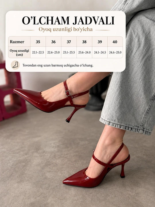 Туфли женские на каблуках 5 см на осений сезон, лакированные туфли, в коробке