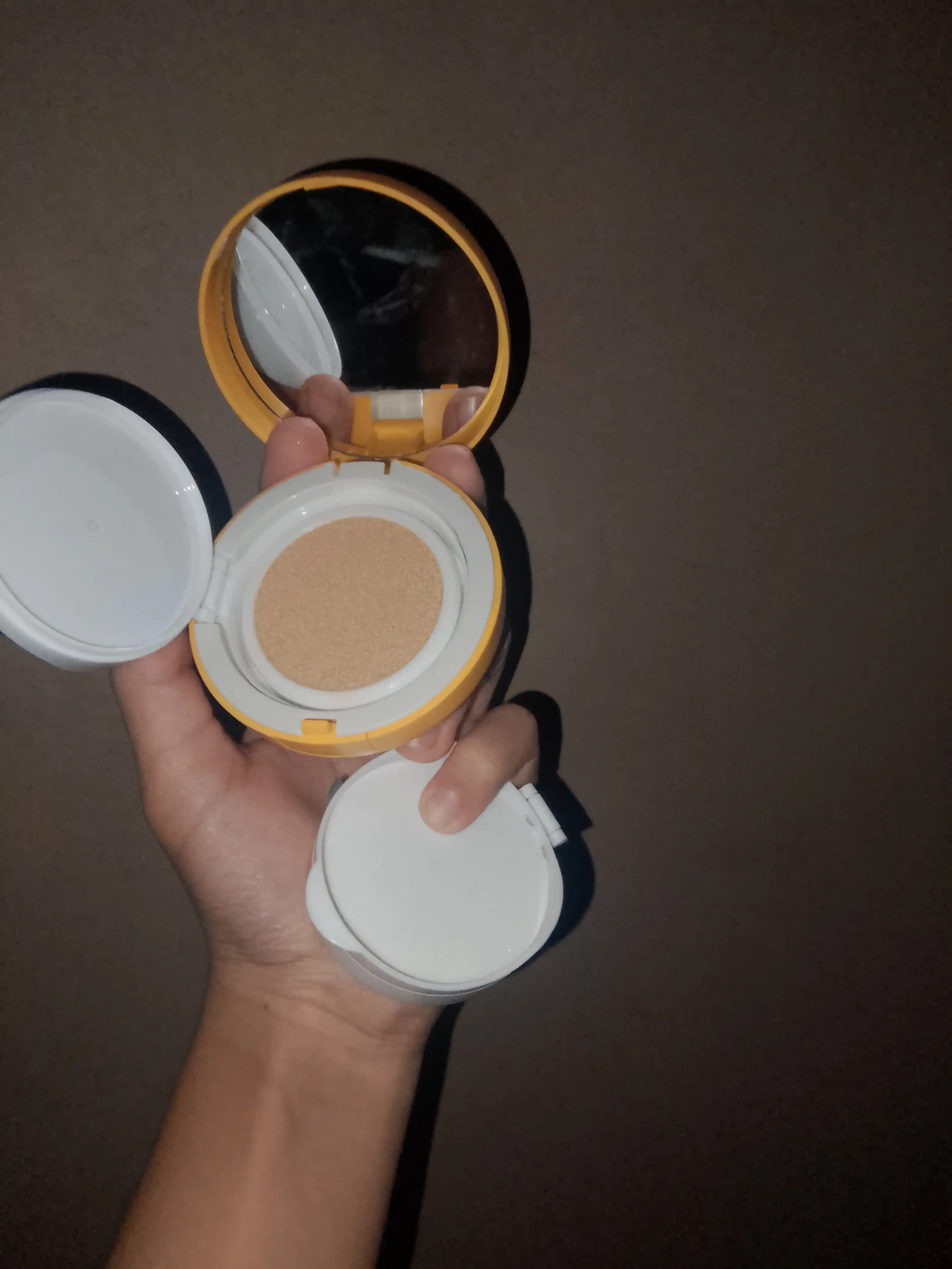 Tonal kushon krem upasi, spf 50, zaxira refil bilan BB kremi, pudra, 15 g
