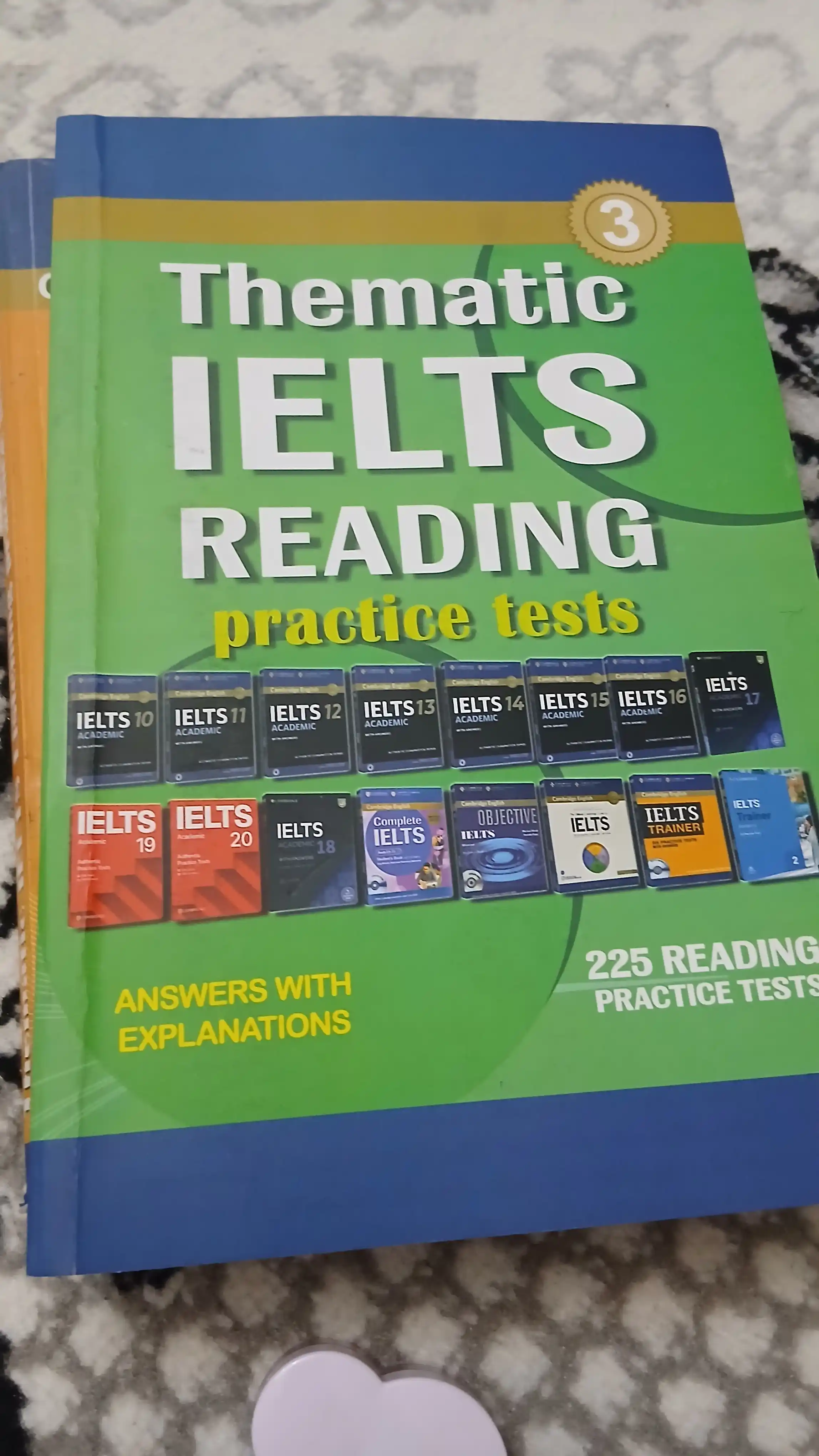 Thematic IELTS Reading. Listening. Writing Practice Tests va 2ta kitob to'plami