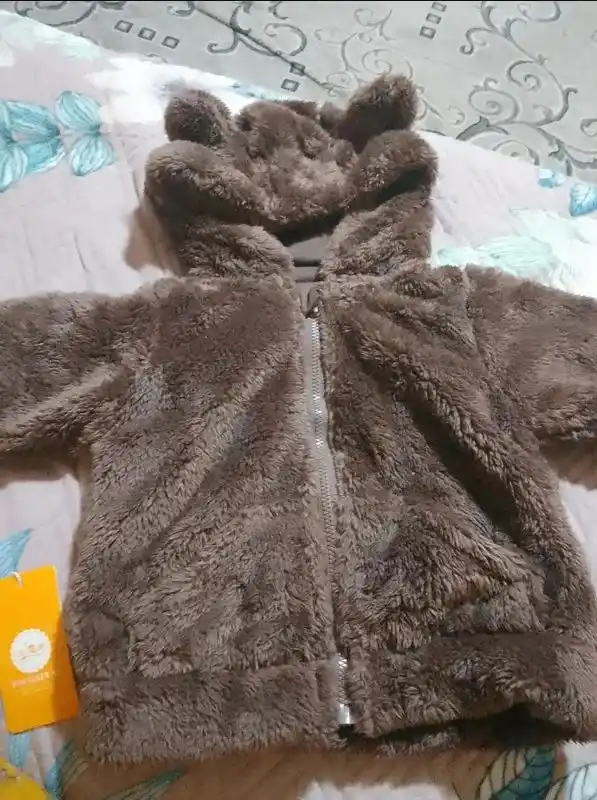 Кофта теплая меховая Teddy для детей, плюшевая толстовка для мальчиков и девочек