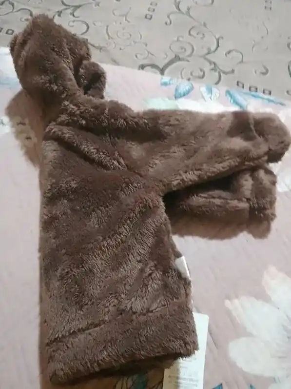 Кофта теплая меховая Teddy для детей, плюшевая толстовка для мальчиков и девочек
