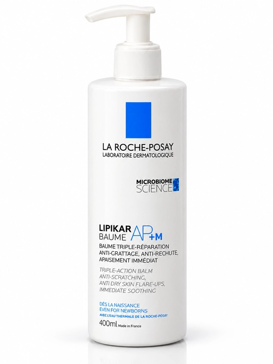 Yuz va tana uchun namlantiruvchi balzam Roche-Posay Lipikar Baume AP+M, 400 ml - 