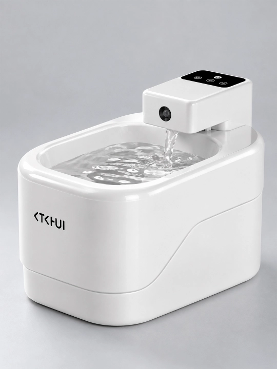 Mushuklar va itlar uchun filtrli simsiz avtomatik suv ichirgich, avtomatik suv berish, 2 l
