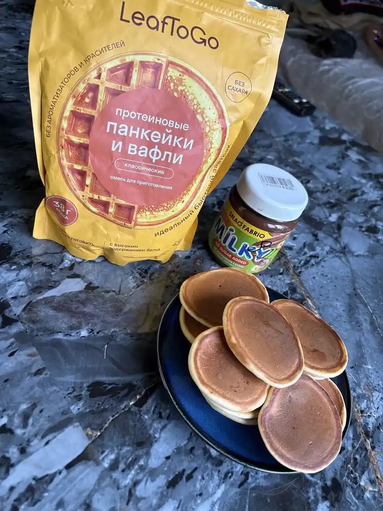 Shakarsiz proteinli vafli pishirish aralashmasi, 450 g