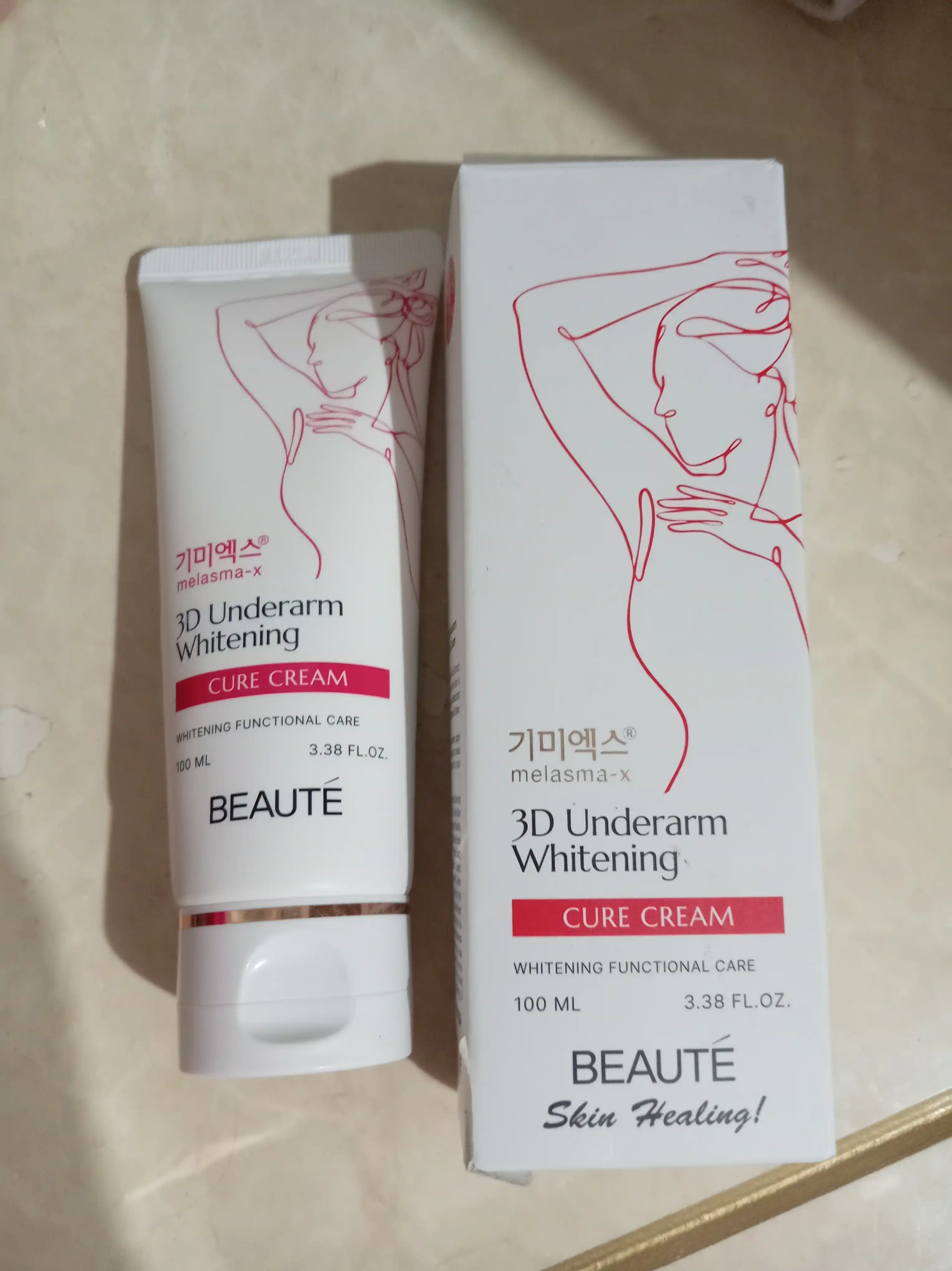 Осветляющий крем для подмышек, локтей, и зоны бикини BEAUTÉ Melasma-X 3D Whitening Cream