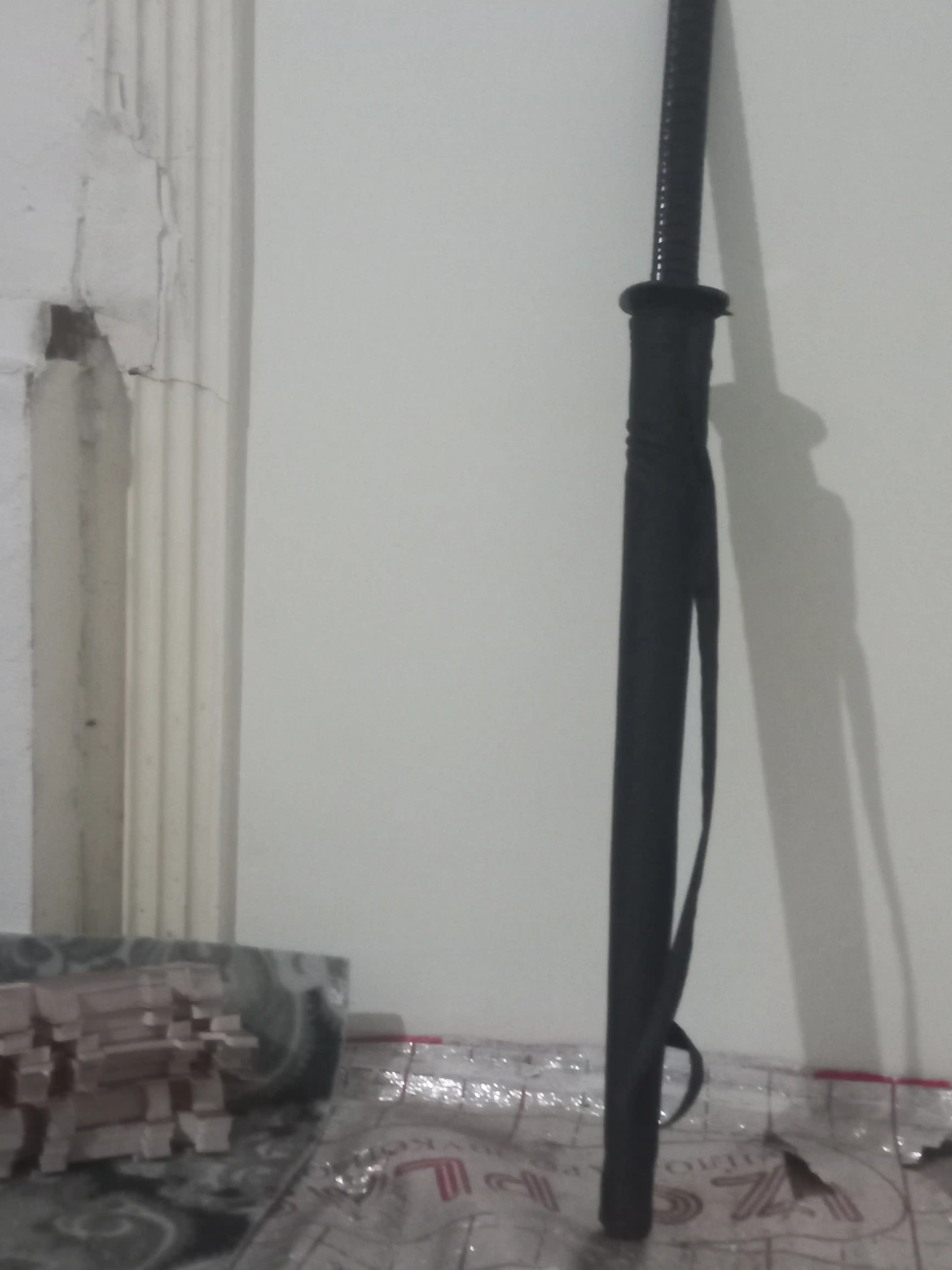 24 qovurg‘ali katana soyabon, mustahkam dastali, samuray qilichi tayoqcha shaklida