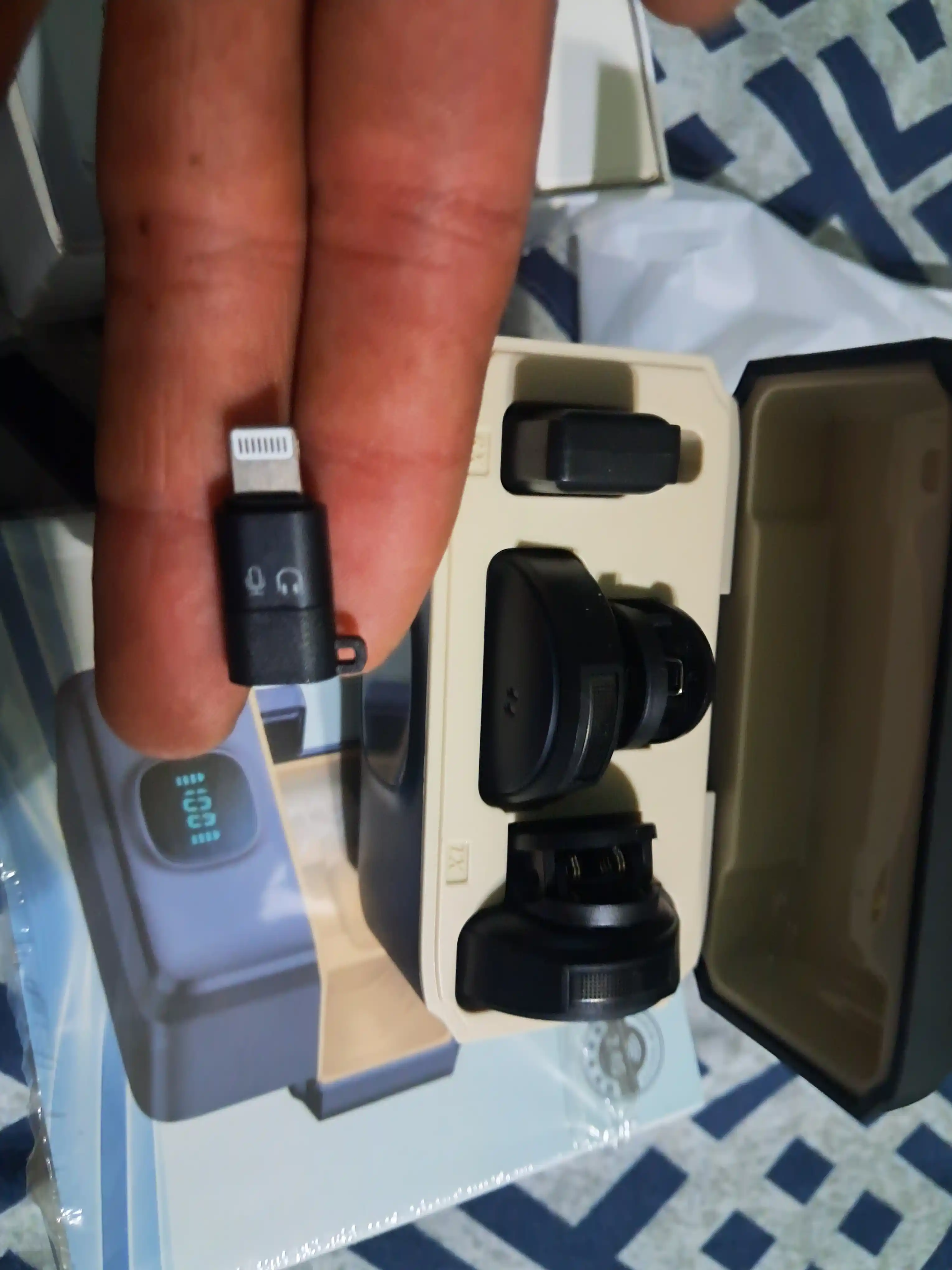 Mikrafon, mikrofon, mini mikrafon, simsiz mikrofon, petlichka, iphone va android uchun,anc