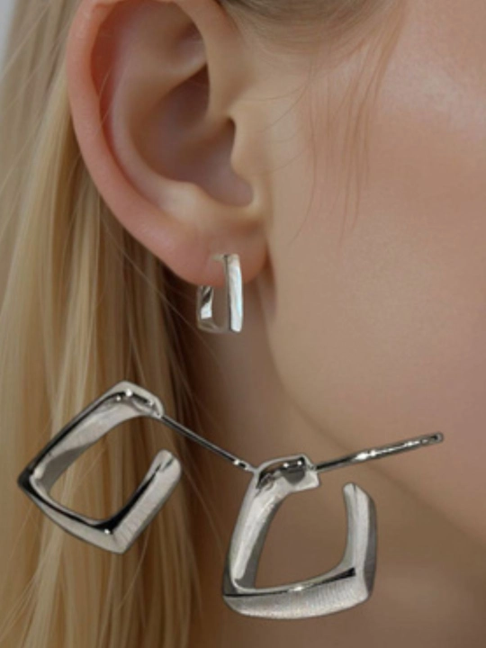 Серьги каффы, бижутерия - 
