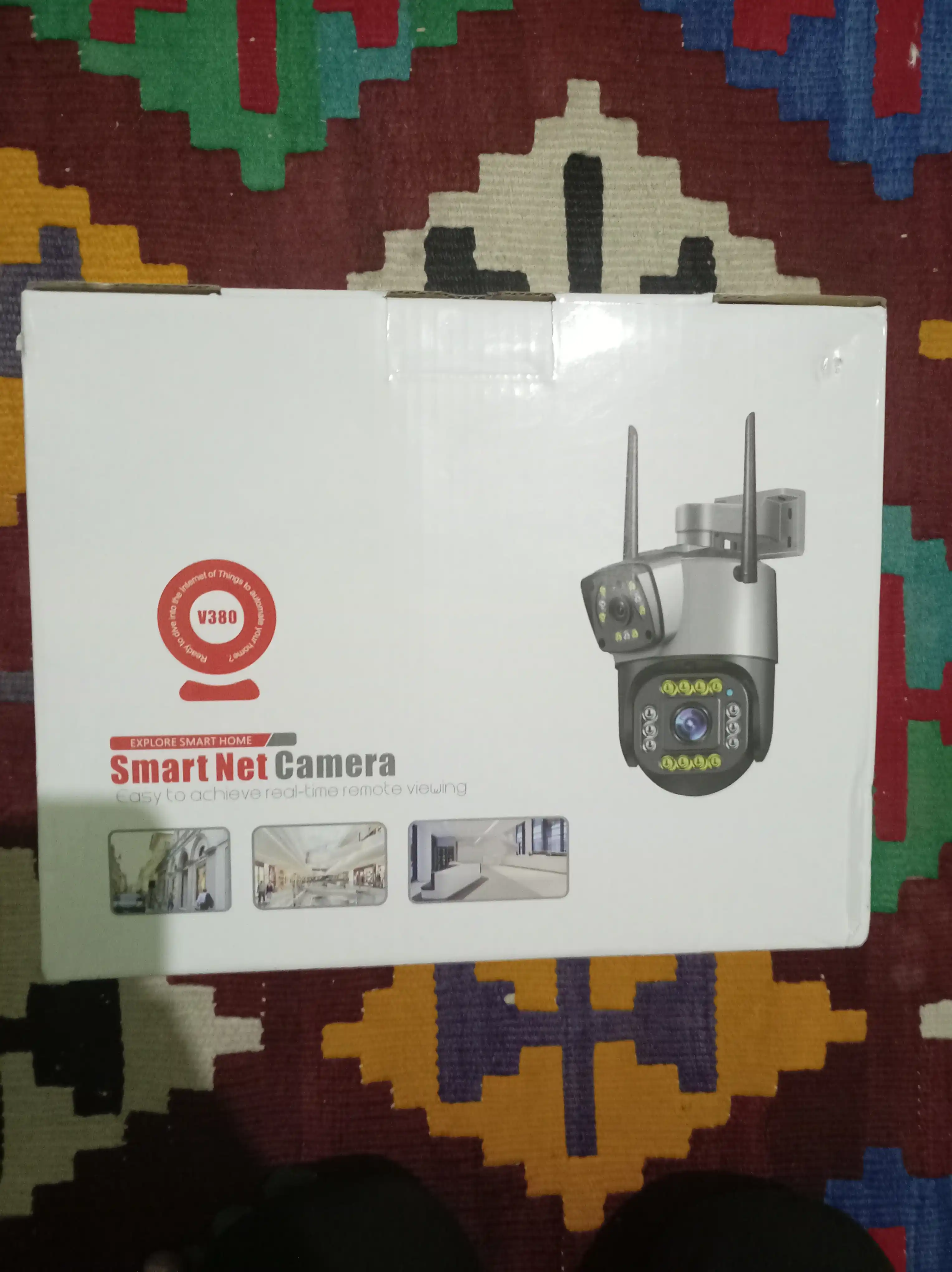 Hikvision V380  ko‘cha 4G kameralari burilish imkoniyati, quyosh paneli va tungi ko‘rish