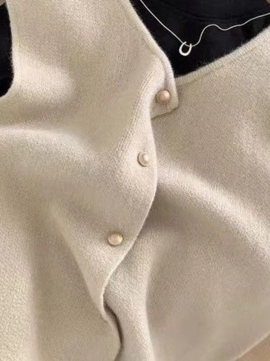 Jaket kardigan nimcha qizlar uchun maktab o`qish ishga kiyishga yumshoq maxir