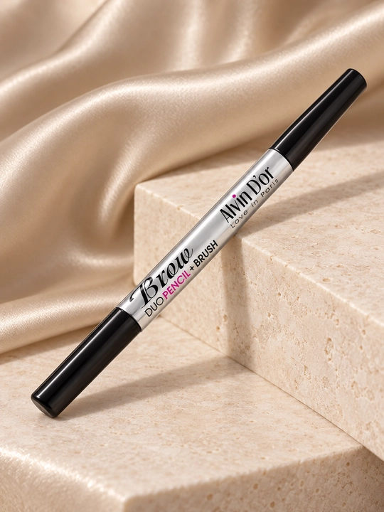 Alvin D’or P-9 Intense Brow Duo qosh qalami, avtomatik, cho‘tkali - 