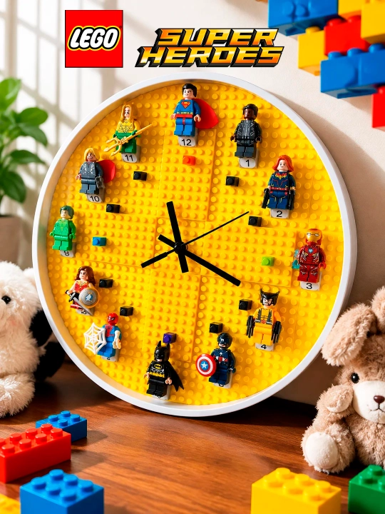 Lego Heroes Marvel DC devor soati - 