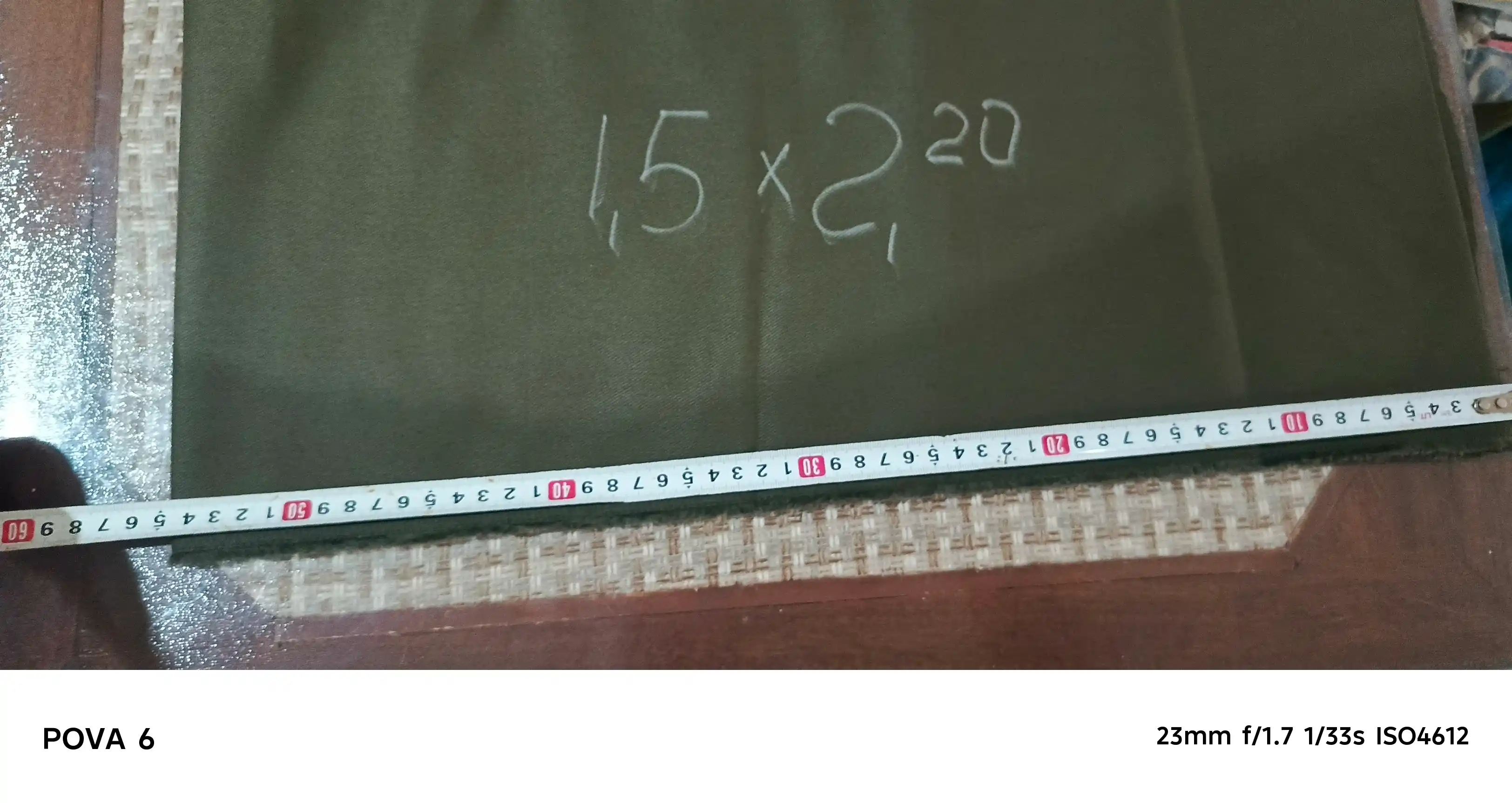 Джинсовая ткань для шитья, 250 г/м², с эластаном