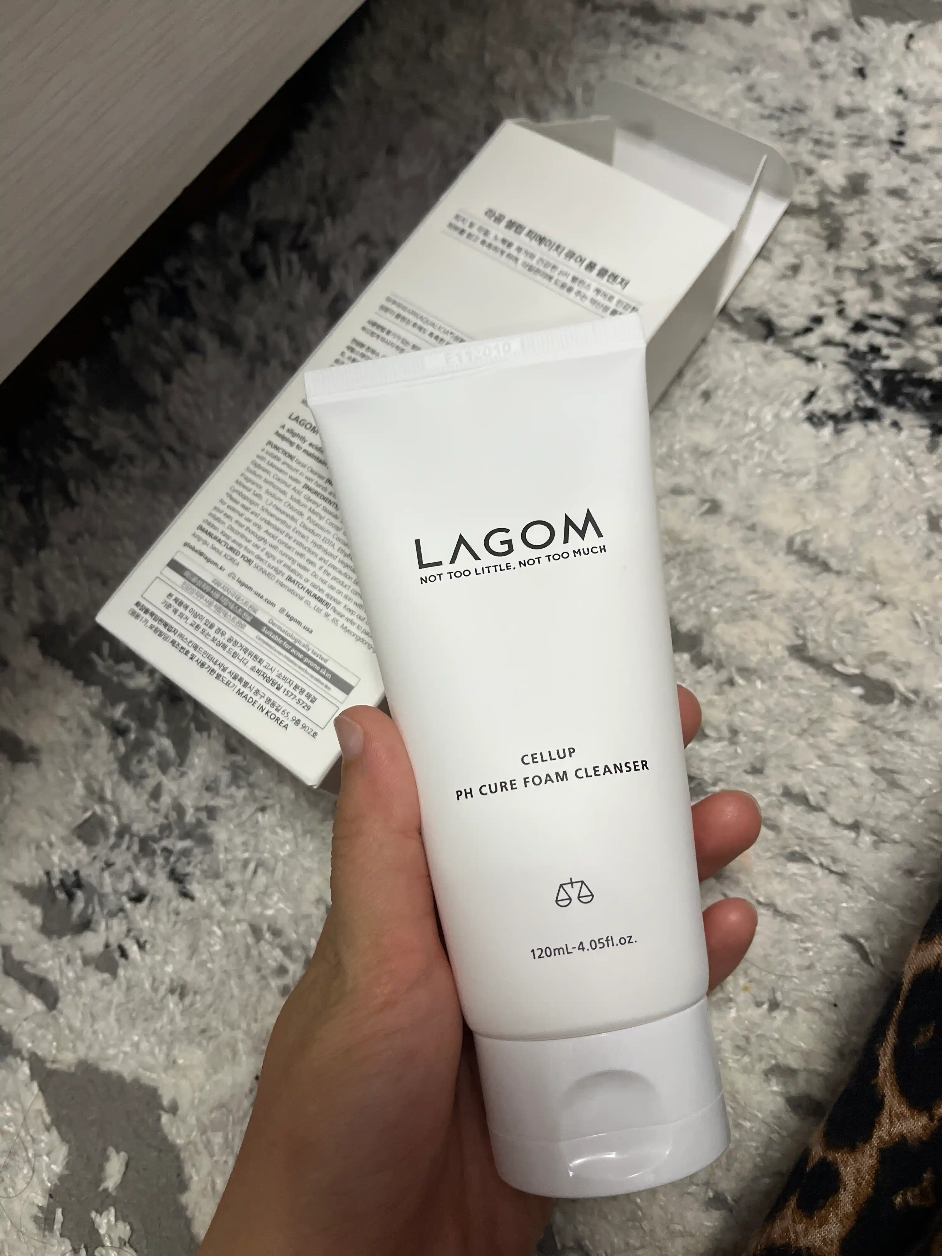 Lagom Пенка pH Cure Foam Cleanser — мягкое очищение для чувствительной и сухой кожи лица