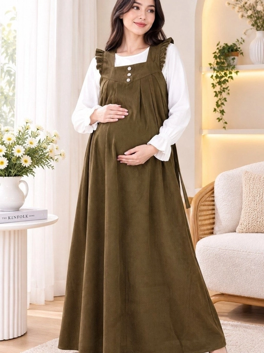 Платье сарафан для беременных длинное , свободное, удобное для будущих мам - 