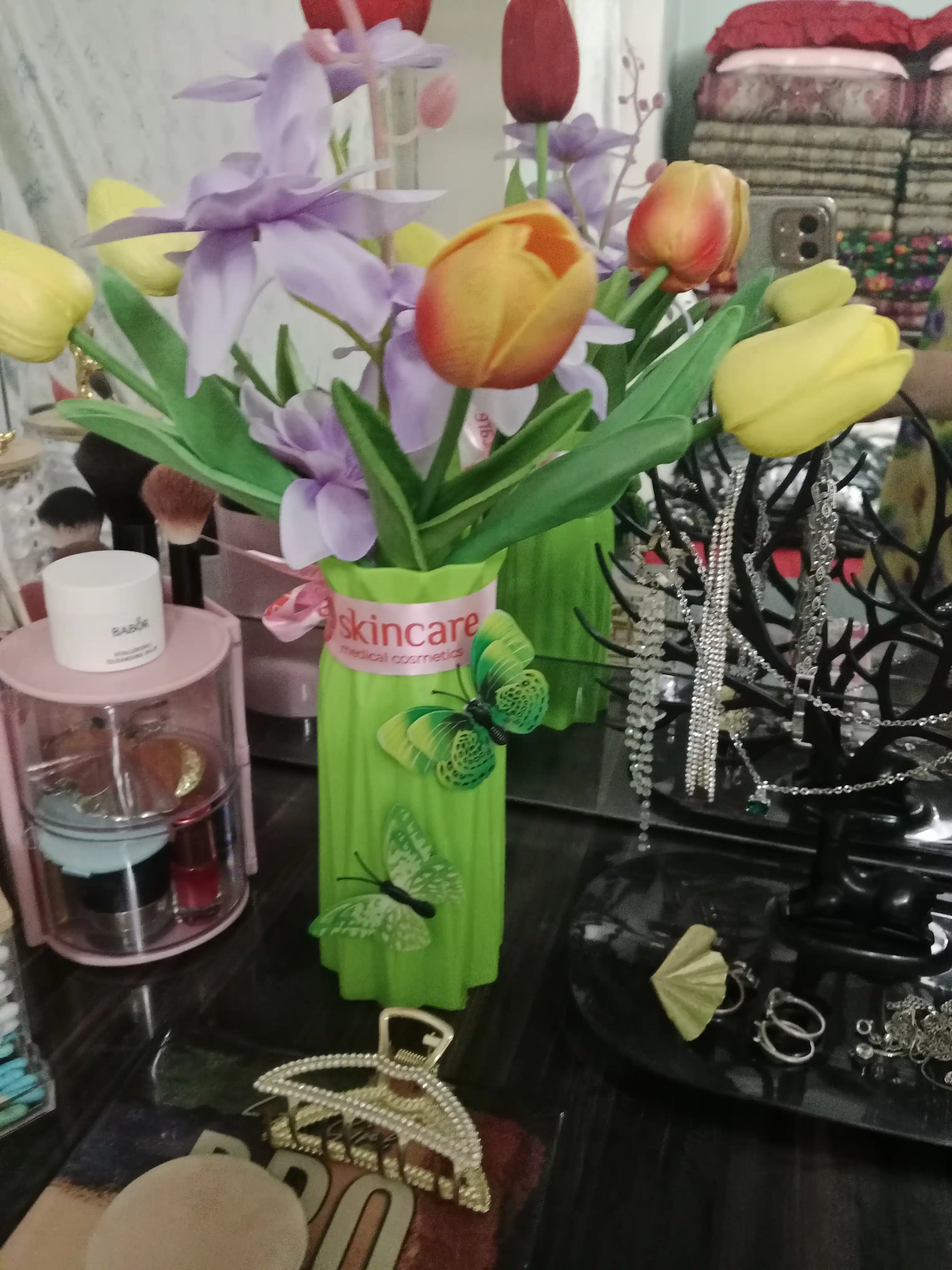Sun'iy gullar, sovg'a, guldastalar va bezak uchun, 27-44 sm, Gifthome