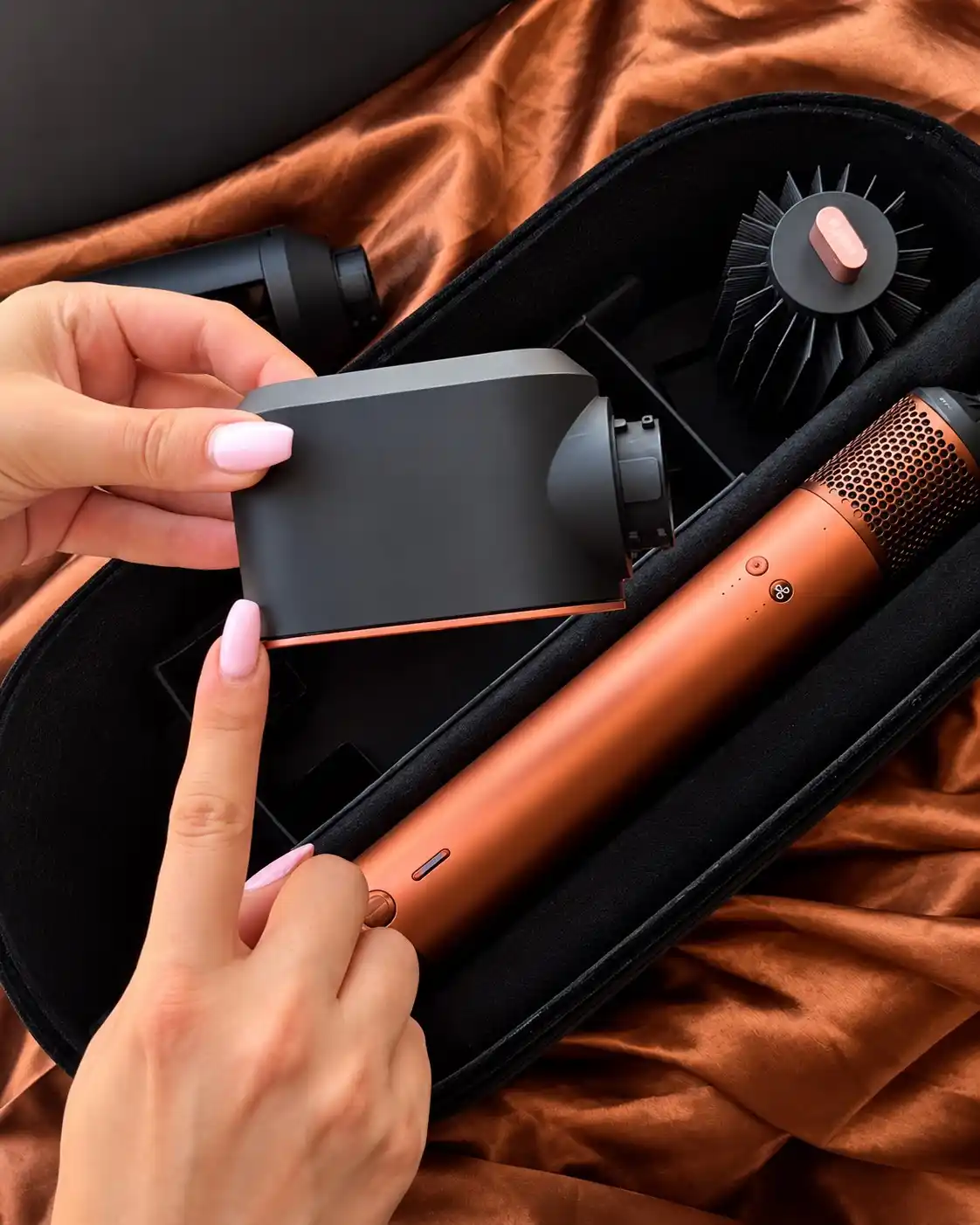 Professional DYSON Airwrap Coanda 2x, 6 ta 1 da, 1700 Vt quvvatli fen-stayleri