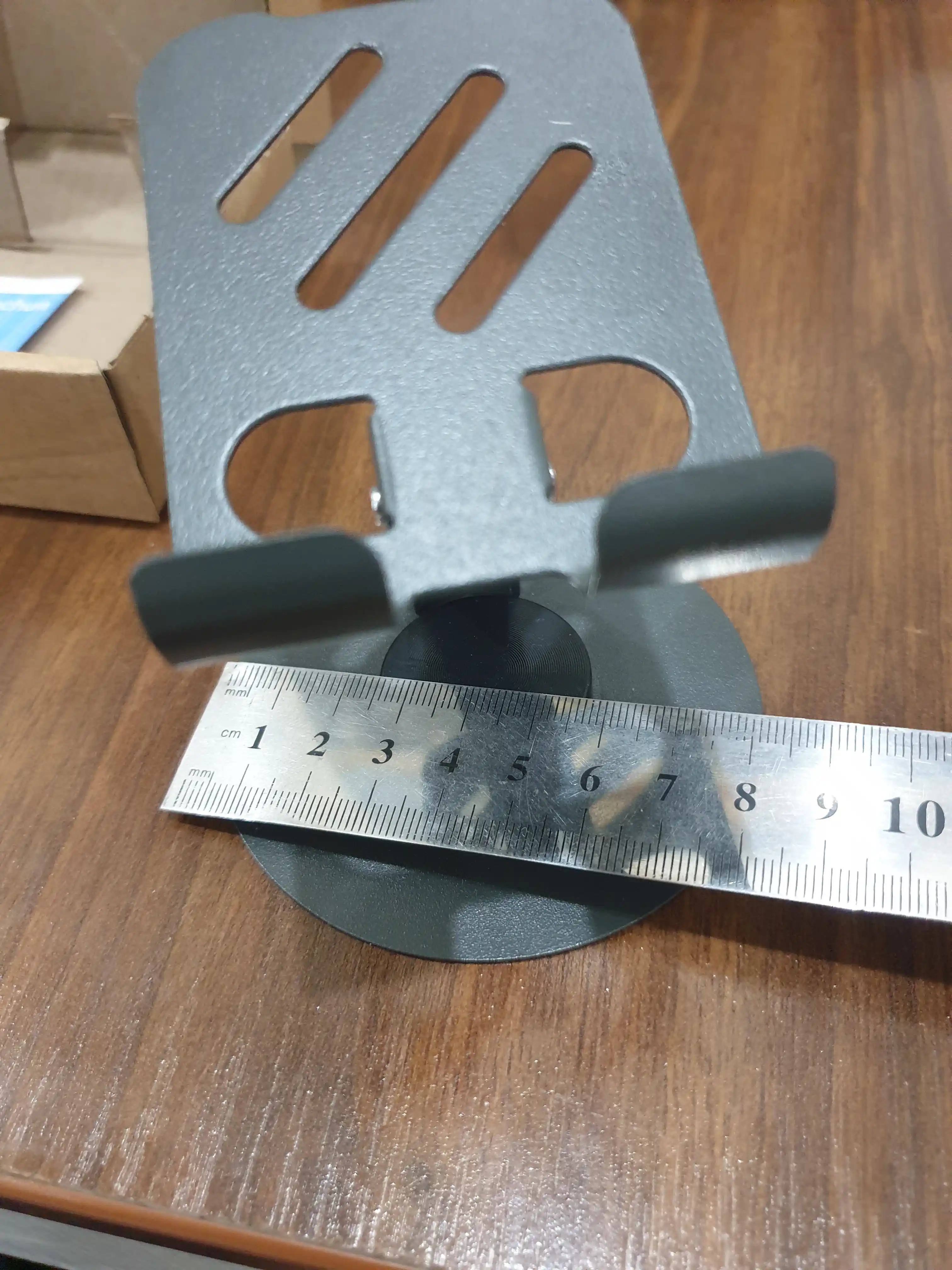 Telefon va planshetlar uchun 360 gradusga buriladigan metall tutqich, telefon pastafka