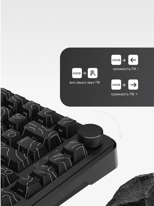 AJAZZ AK820 Max HE RGB проводная механическая клавиатура, магнит свитч, игровая для ПК