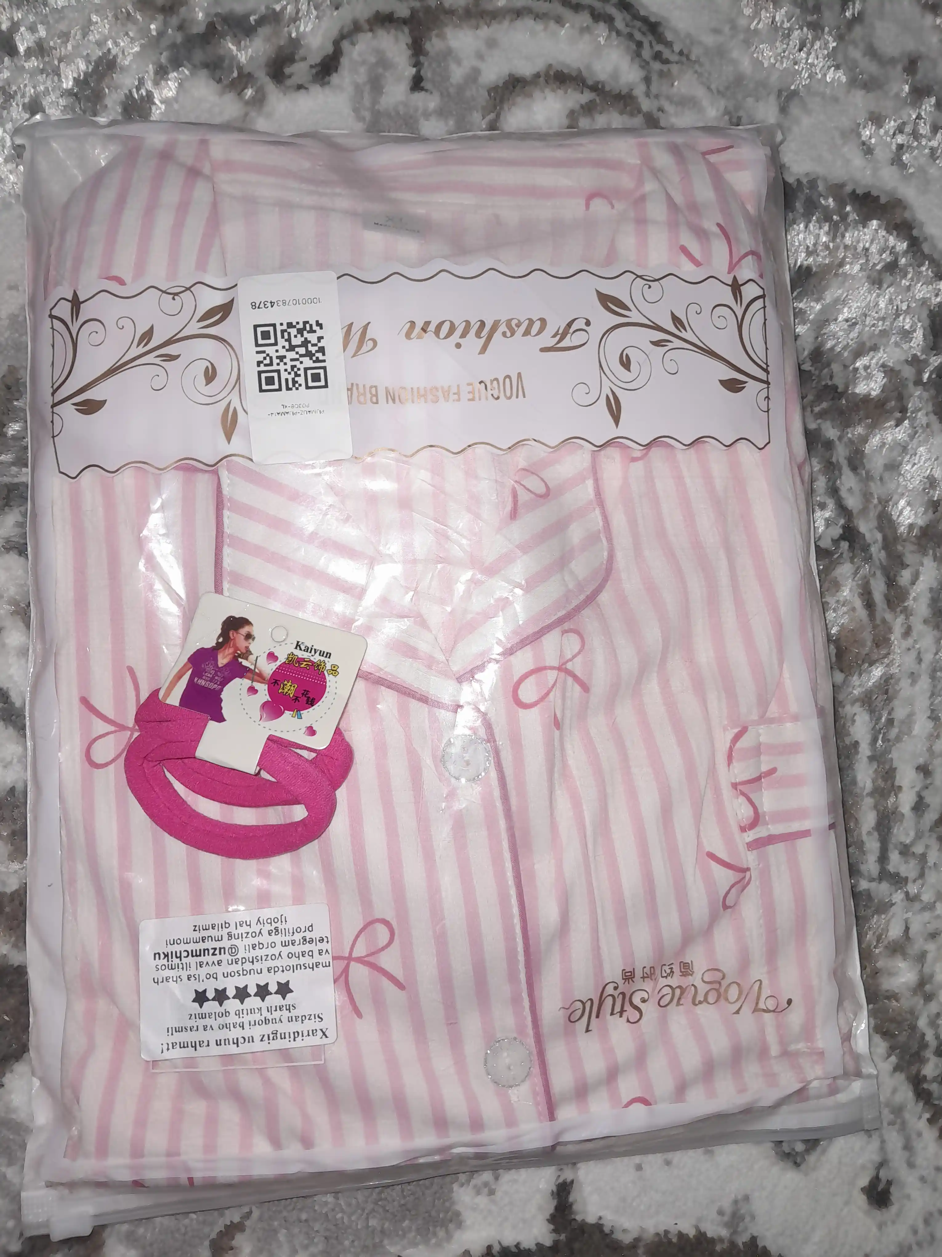 Ayollar uchun 3 ta 1 da pijama, shim va shortilar