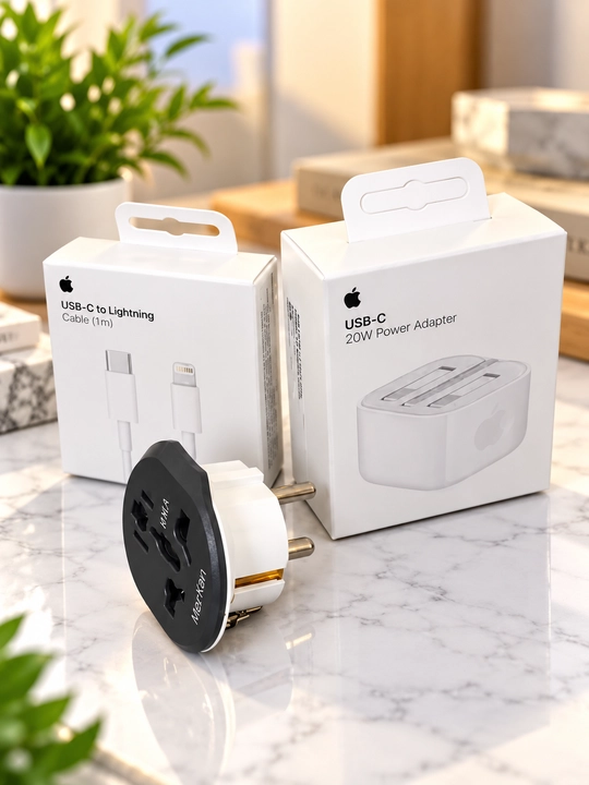 Зарядного устройства мощностью 20 Вт для iPhone X,11,12,13,14 с кабелем USB-C — Lightning