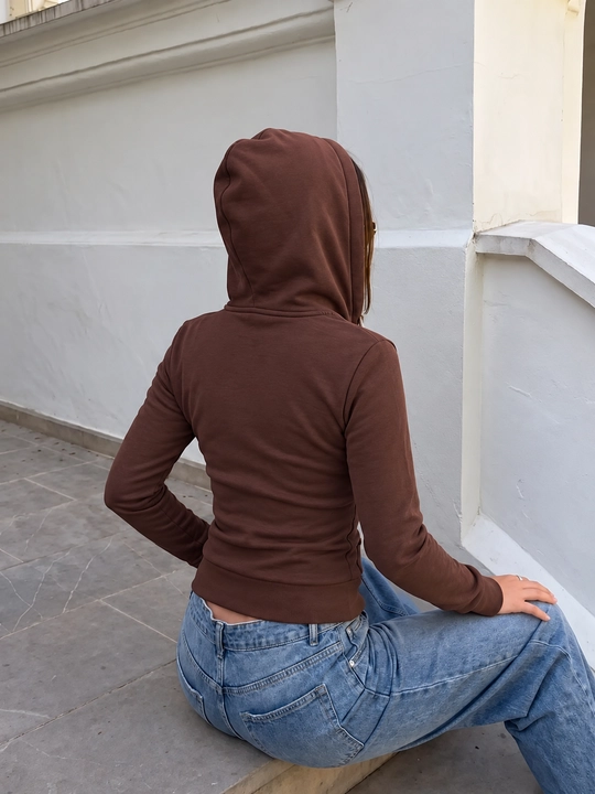 Zamoklik 2 iplik tolstovka, polo, kuz, qish va bahor uchun, standart, ayollar uchun xudi