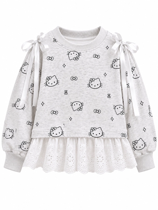 Детский комплект с принтом Hello Kitty