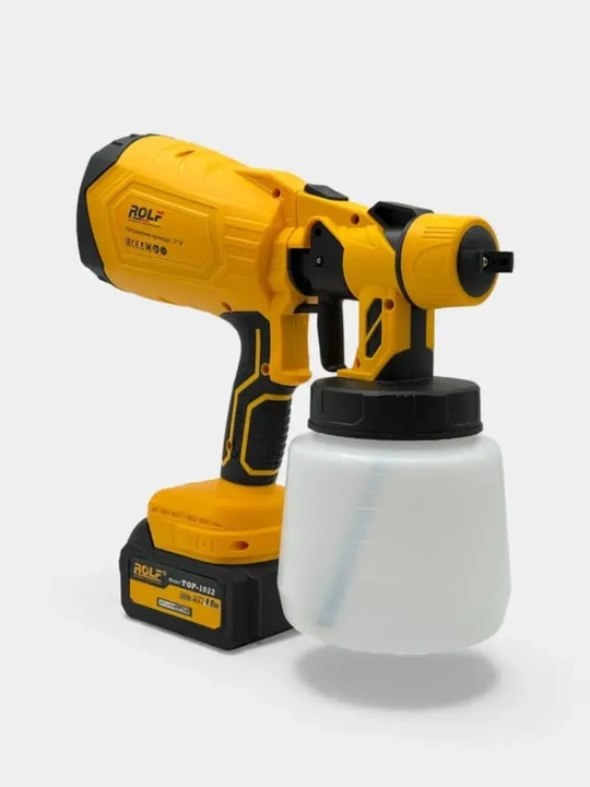 ROLF TOP-1022 akkumulyatorli bo‘yoq purkagich, 20 V, 200 Vt, 1L, sozlanadigan purkash