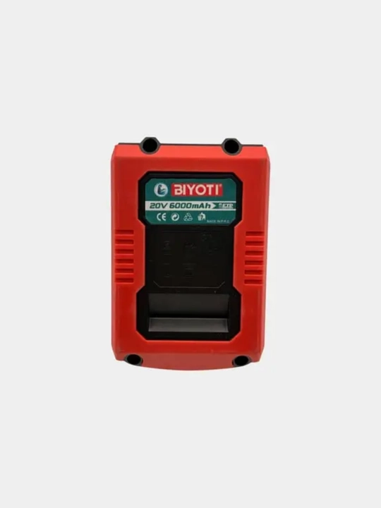 BIYOTI akkumulyatori 20 V, 6.0 A·soat, 15 ta element