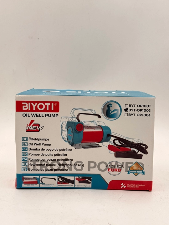 Насос для перекачки топлива BIYOTI BYT-OP1003, 24 В, 38–40 л/мин