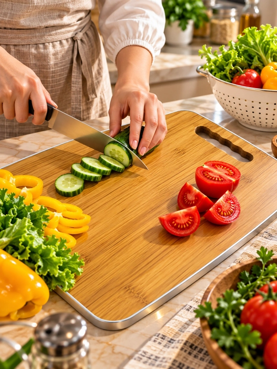 Разделочная доска деревянная для кухни, доска для нарезки овощей и мяса