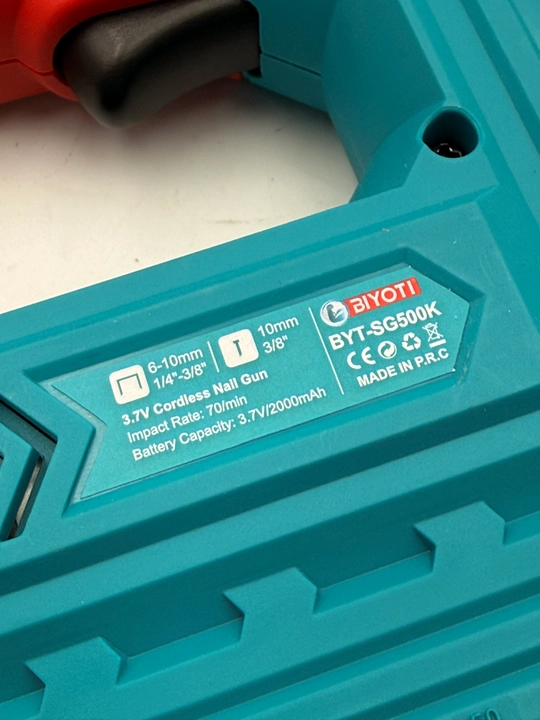 BIYOTI BYT-SG500K 2 tasi 1 da akkumulyatorli stepler, 3,7 V, 2000 mA·soat