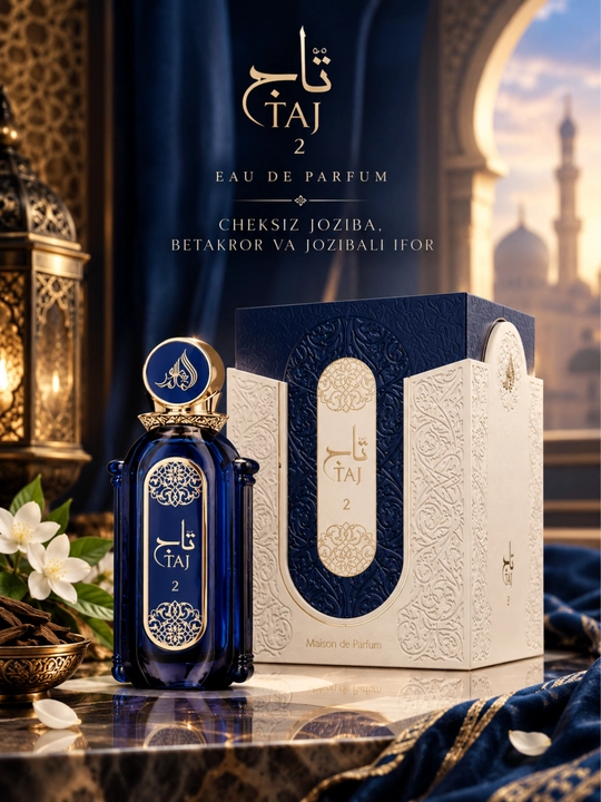 Taj 2 Eau de Parfum — бесконечное обаяние, уникальный и притягательный аромат - 