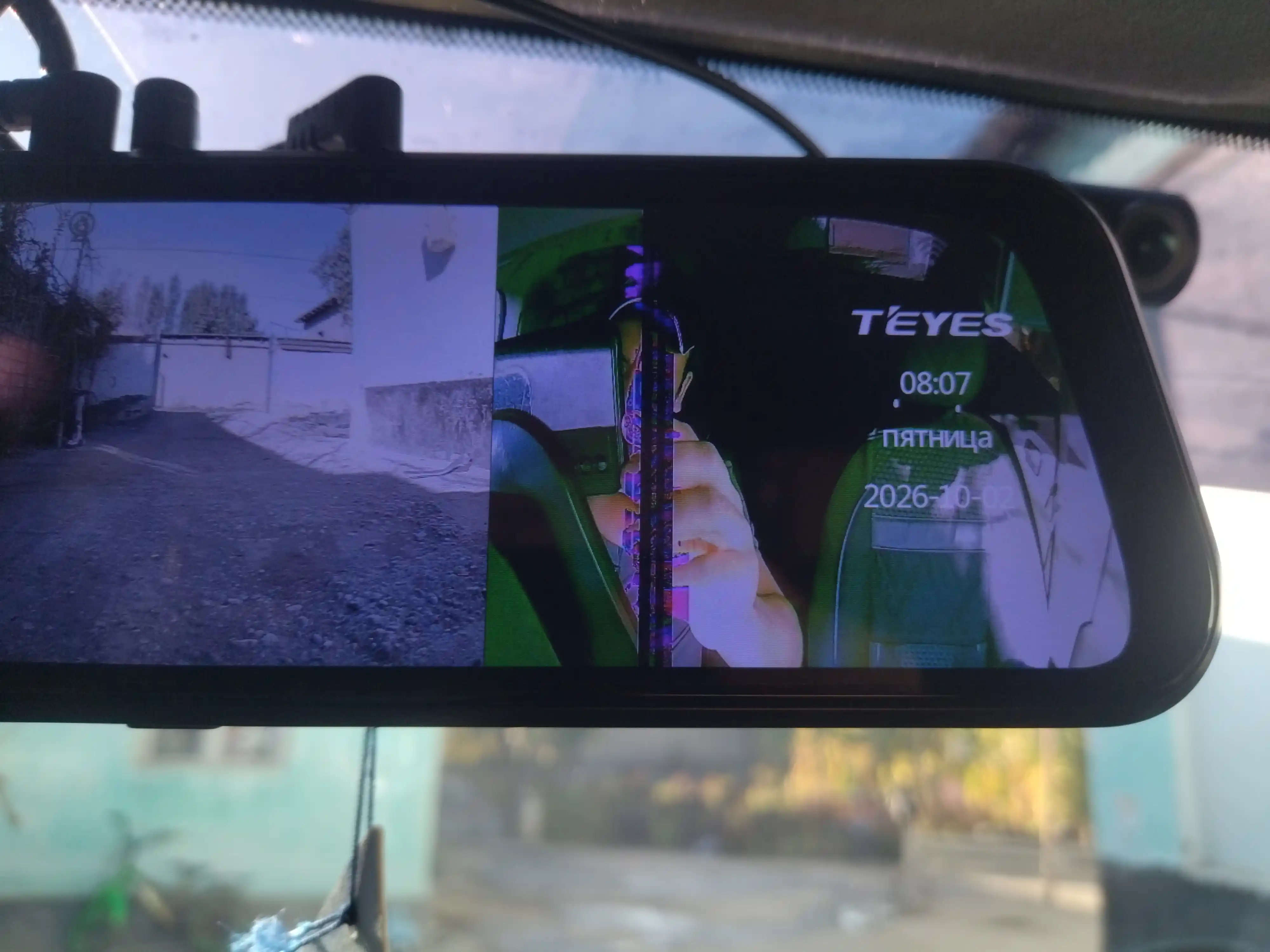 Видеорегистратор TEYES Q8 4K 3в1 Wi-Fi, 3 камеры, ночное видение, до 512 ГБ