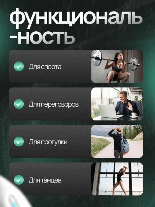 TWS Clip simsiz quloqchinlari, ochiq turdagi, Bluetooth 5.3, sport quloqchinlari