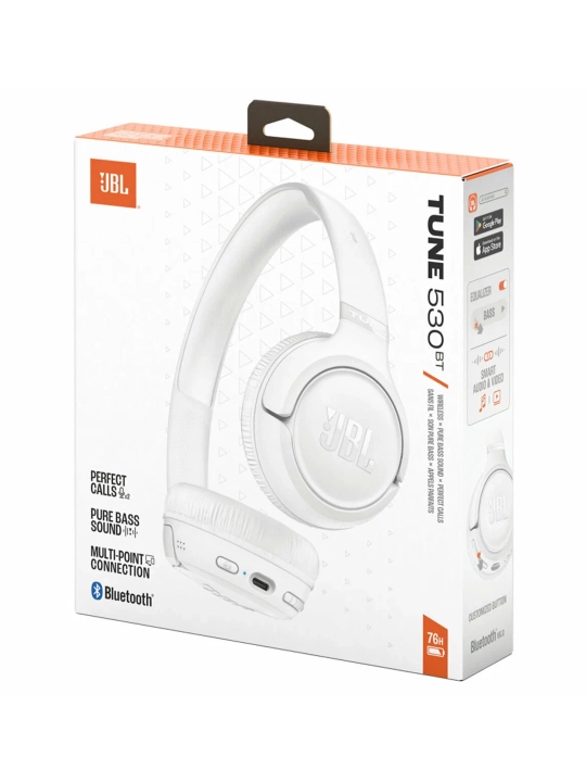 JBL Tune 530BT беспроводные полноразмерные наушники, Bluetooth 6.0, 33 мм